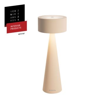 ELODY - sand, rechargeable table lamp