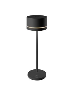 MONZA - Black, rechargeable table lamp
