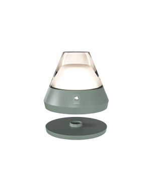 SALERNO - Olive green, RGB rechargeable table lamp