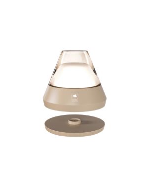 SALERNO - Sand, RGB rechargeable table lamp