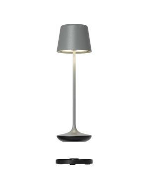 BARI - RGB rechargeable table lamp, grey