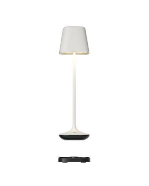 CAPRI - RGB rechargeable table lamp, white