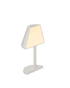 TWIN - Lampe de table à accu, blanc