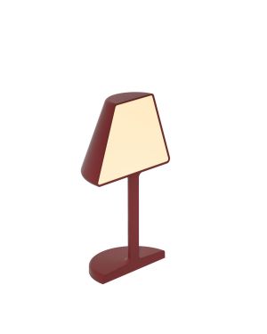 TWIN - Battery table lamp, red