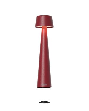 MONO - Outdoor table lamp, red
